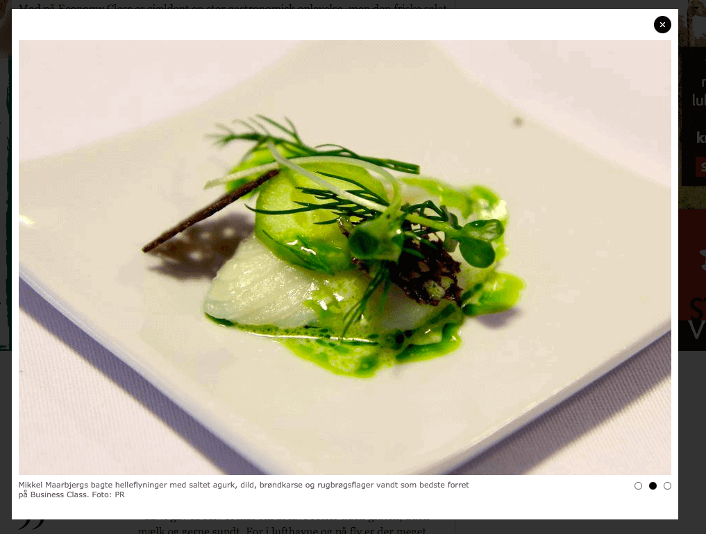 Michelin-mat for alle hos Singapore Airlines