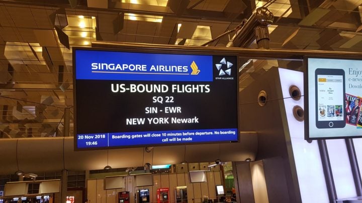 Review: Singapore Airlines Business Class, Singapore-New York non-stop