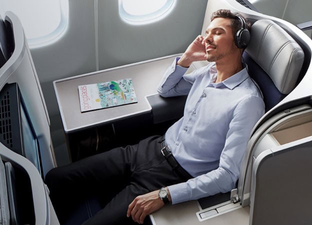 Her er Malaysia Airlines´nye business class - 1