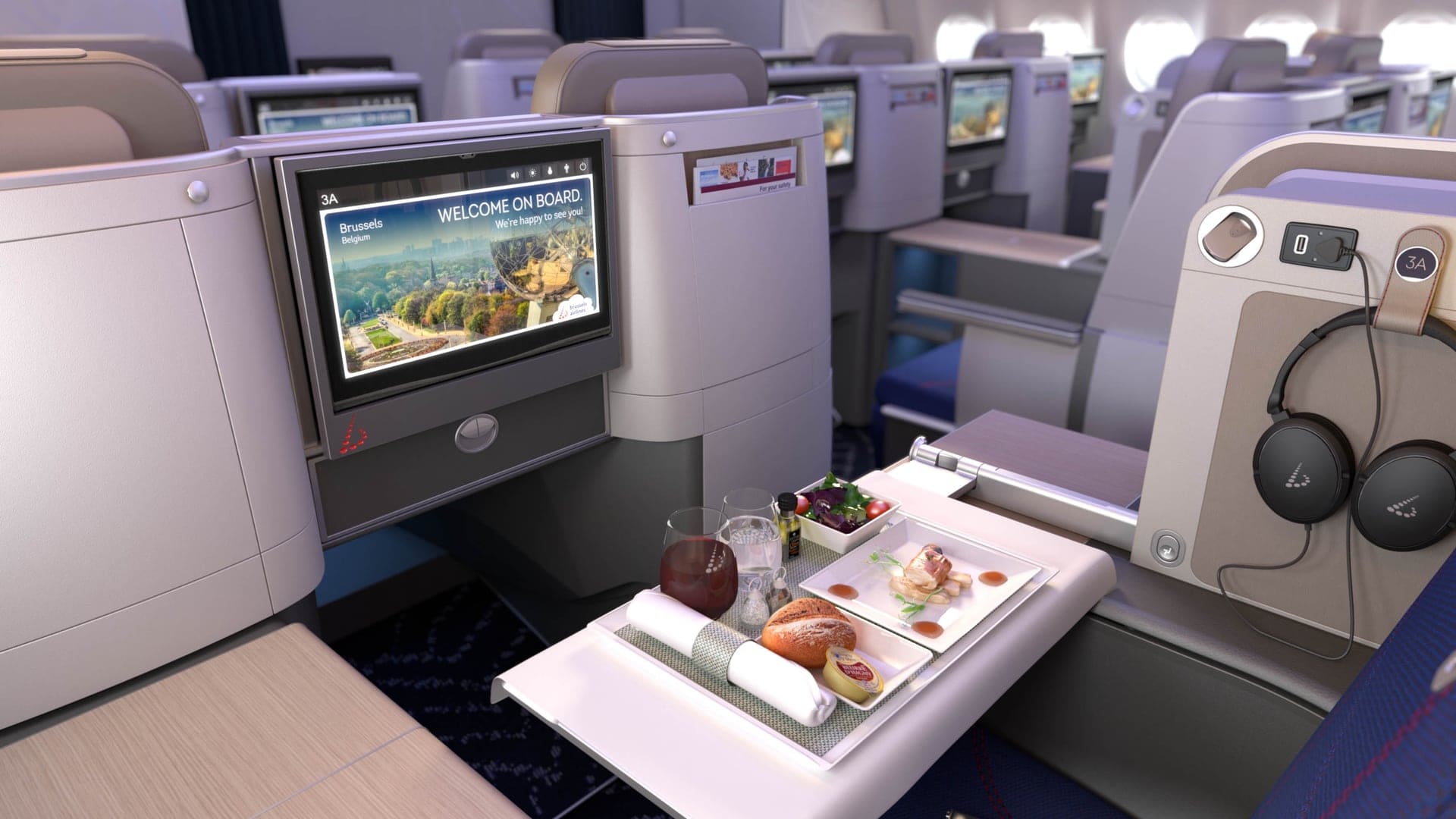 Airline review Cuisine - Brussels Airlines - 0