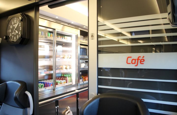 Test: MTR Express - nya tågoperatören mellan Stockholm och Göteborg - Café ombord - 1