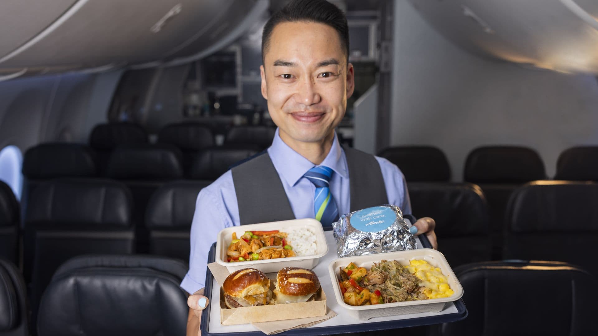 Alaska Airlines - enhanced meal options announced