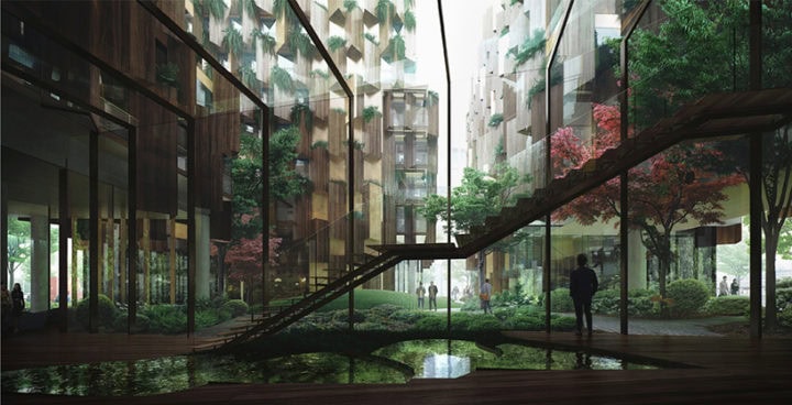 Grönt lyxhotell i Paris - öppnar 2022 - 3