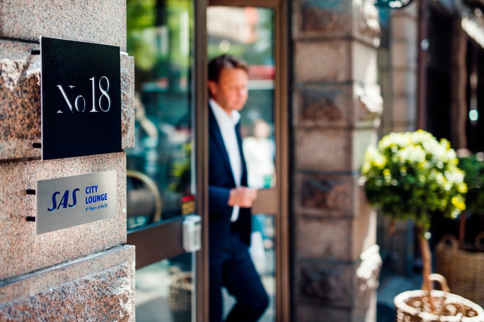 SAS City Lounge - for dig der ofte er i Stockholm