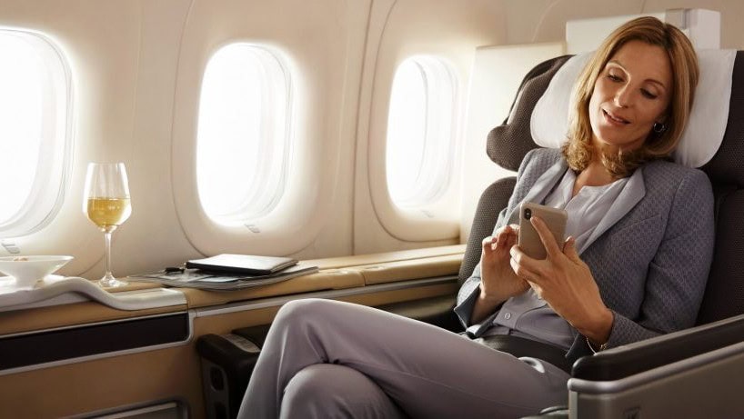 Airline review Beverages - Lufthansa - 6