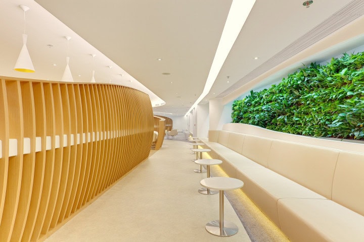 De  første billeder fra SkyTeams nye lounge på Hong Kong International - 1