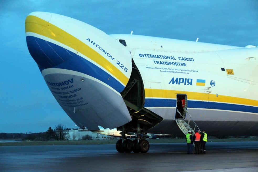 Tungviktarbesök på Arlanda: Antonov 225 Mrija - 5