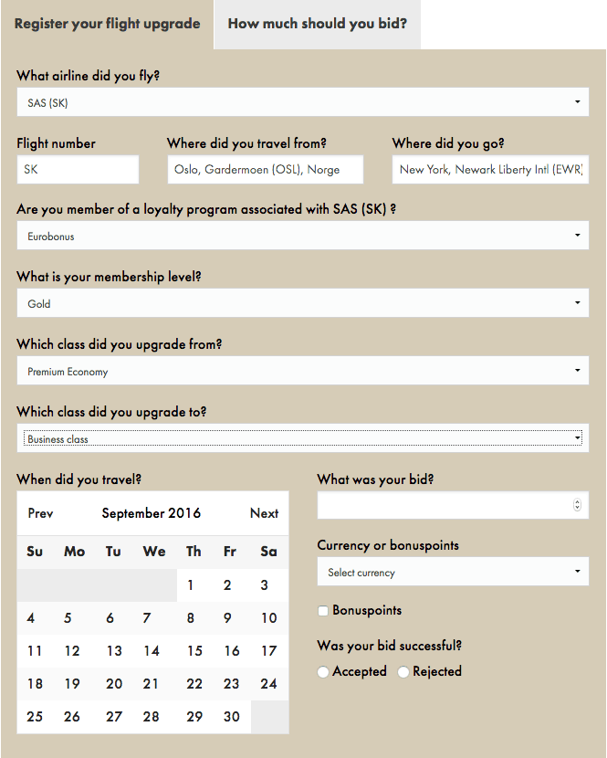 BusinessClass introducerar FLIGHT UPGRADE GURU®