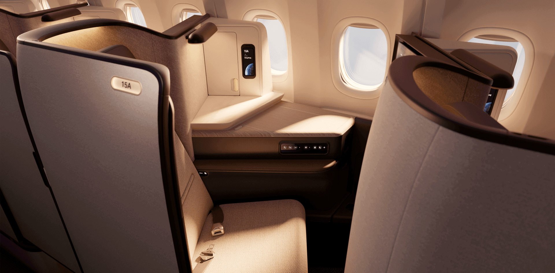 Cathay Pacific - Business Class Aria Suite on Boeing 777-300s
