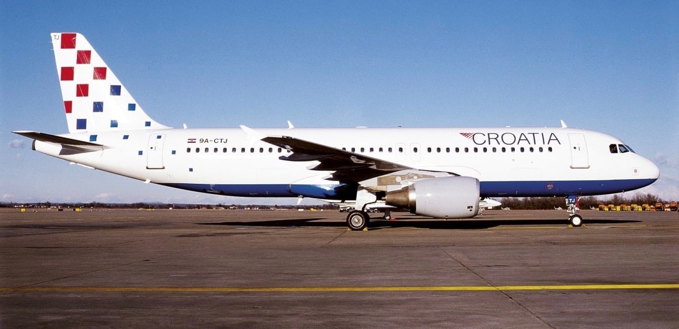 Croatia Airlines med rute fra Oslo Lufthavn