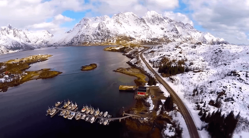 Emirates och Boeing har gennemført et imponerende droneprojekt