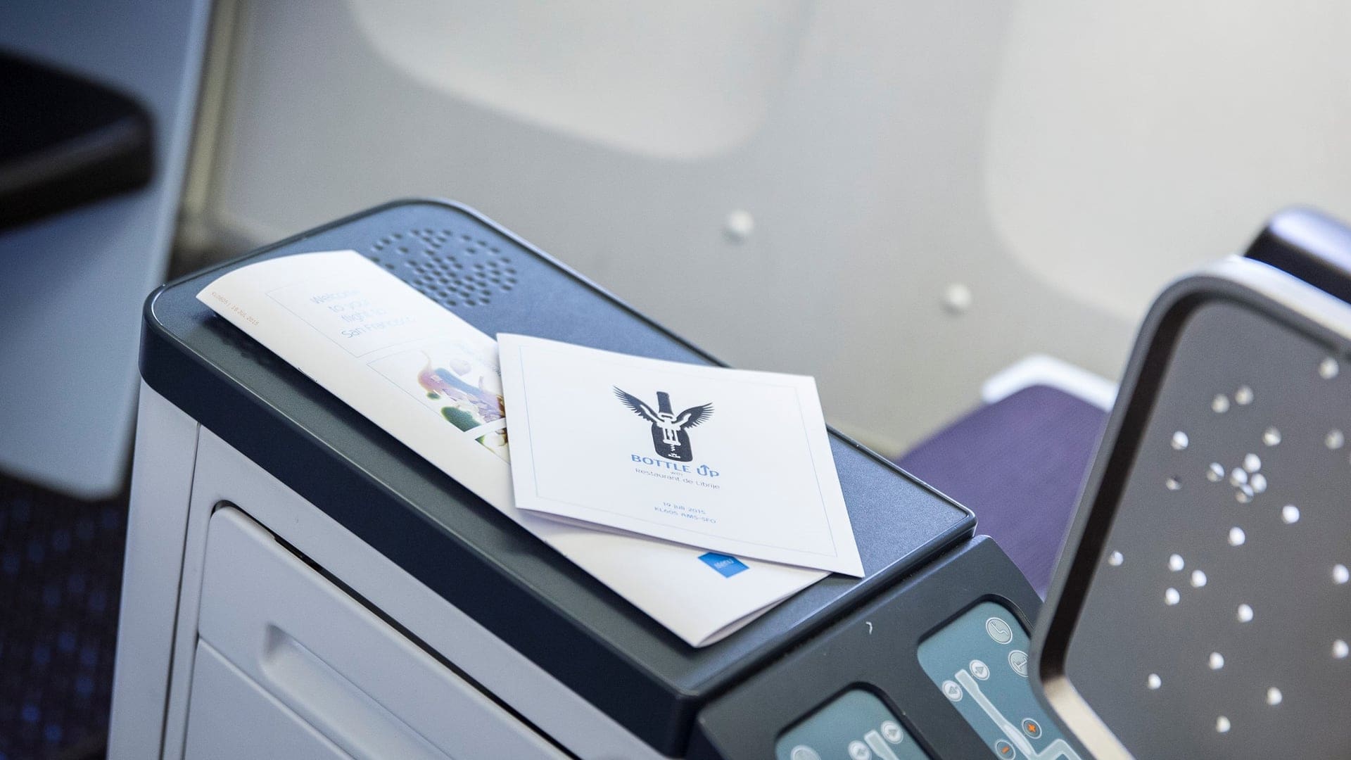 Airline review Beverages - KLM - 2