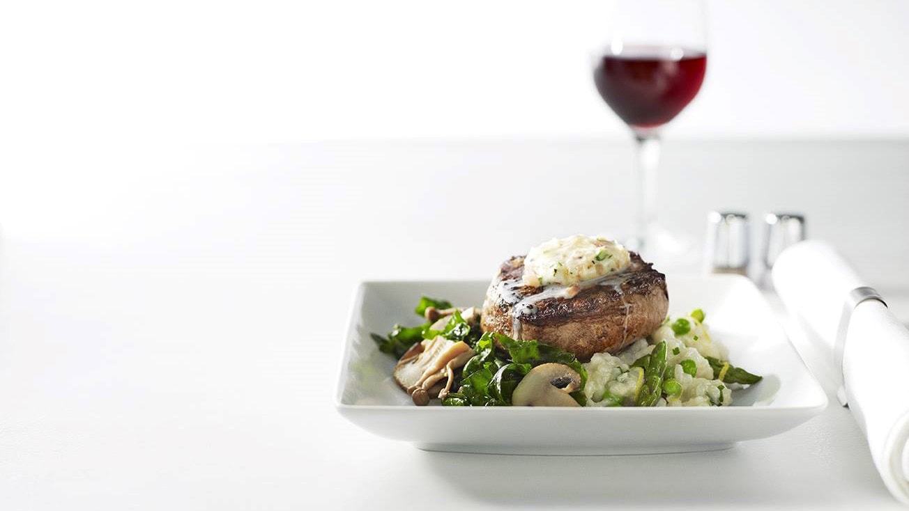 Airline review Cuisine - American Airlines - 0