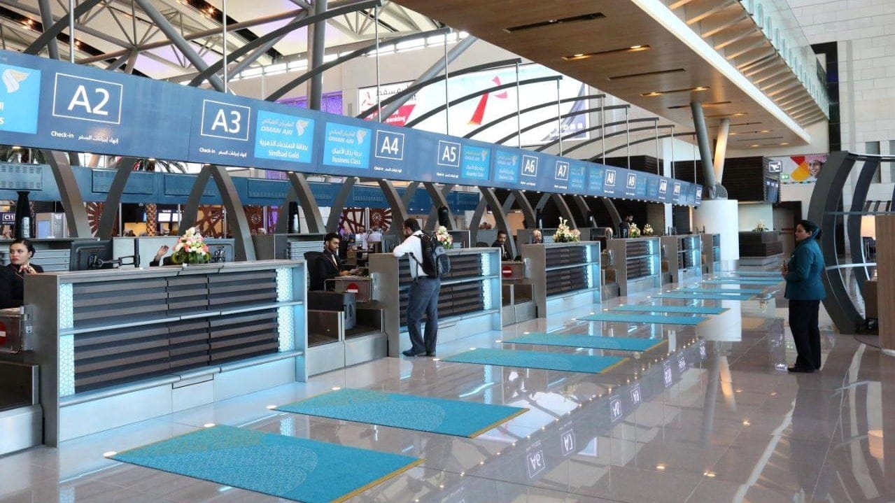 Airline review Airport experience - Oman Air - 6