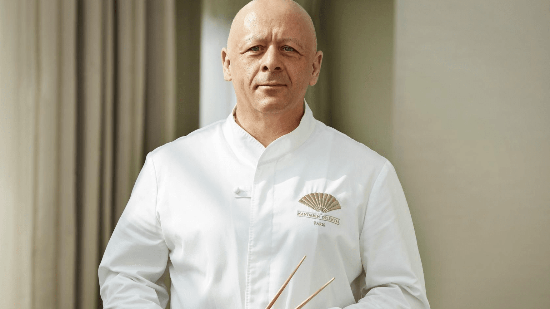 A chef at resturant thierry marx paris