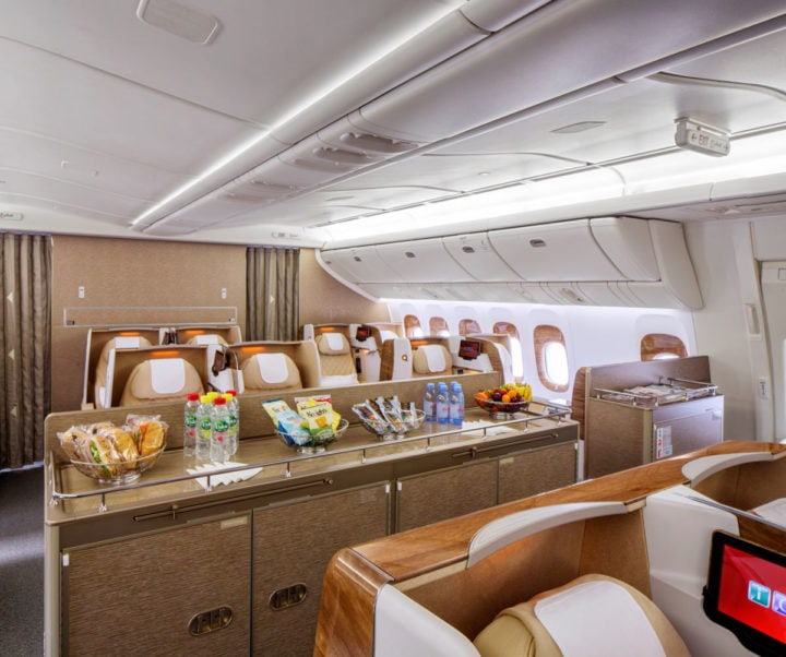Oppgradert businessclass hos Emirates - 2