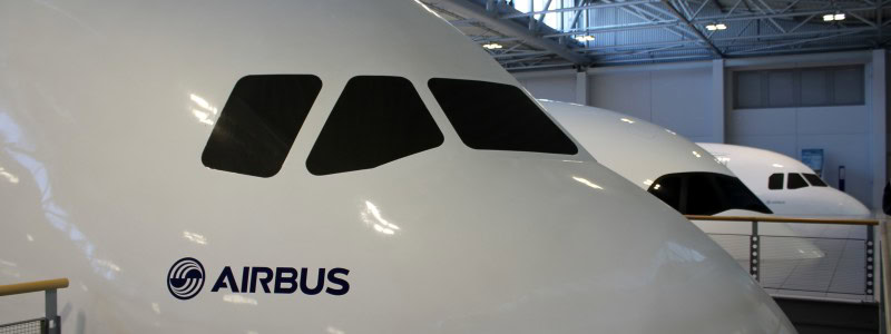 A visit to the Airbus mock-up centre - with full-scale cabins from all Airbus aircraft