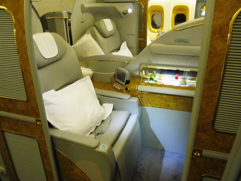 Det lyxigaste flygindustrin kan erbjuda? En test av Emirates svit i första klass - 8