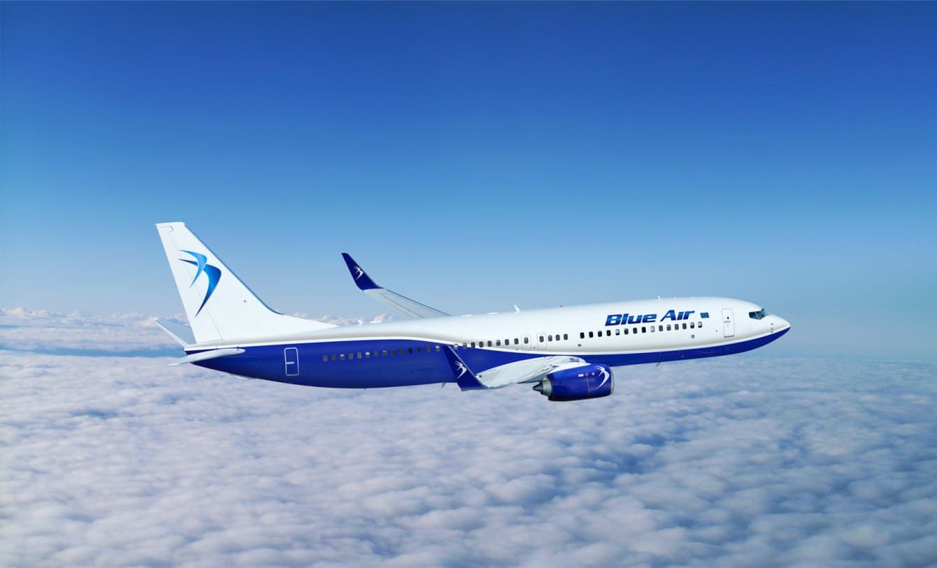 Blue Air starter direkteflygning til Bucureşti