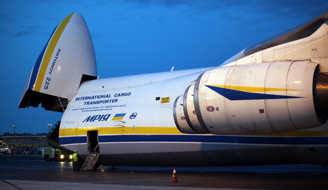 Tungviktarbesök på Arlanda: Antonov 225 Mrija - 6
