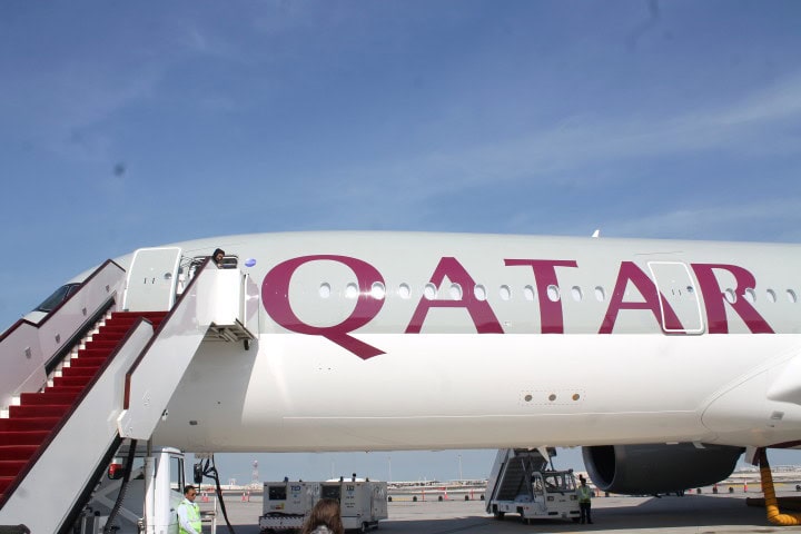 Et første kig: Qatar Airways business class og economy class på den nye Airbus A350