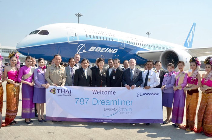 Thai börjar flyga Boeing 787 Dreamliner till Australien i juli