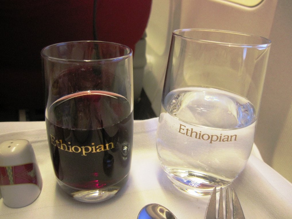 Ett guldkorn på Arlanda - Ethiopian Airlines Business Class till Rom