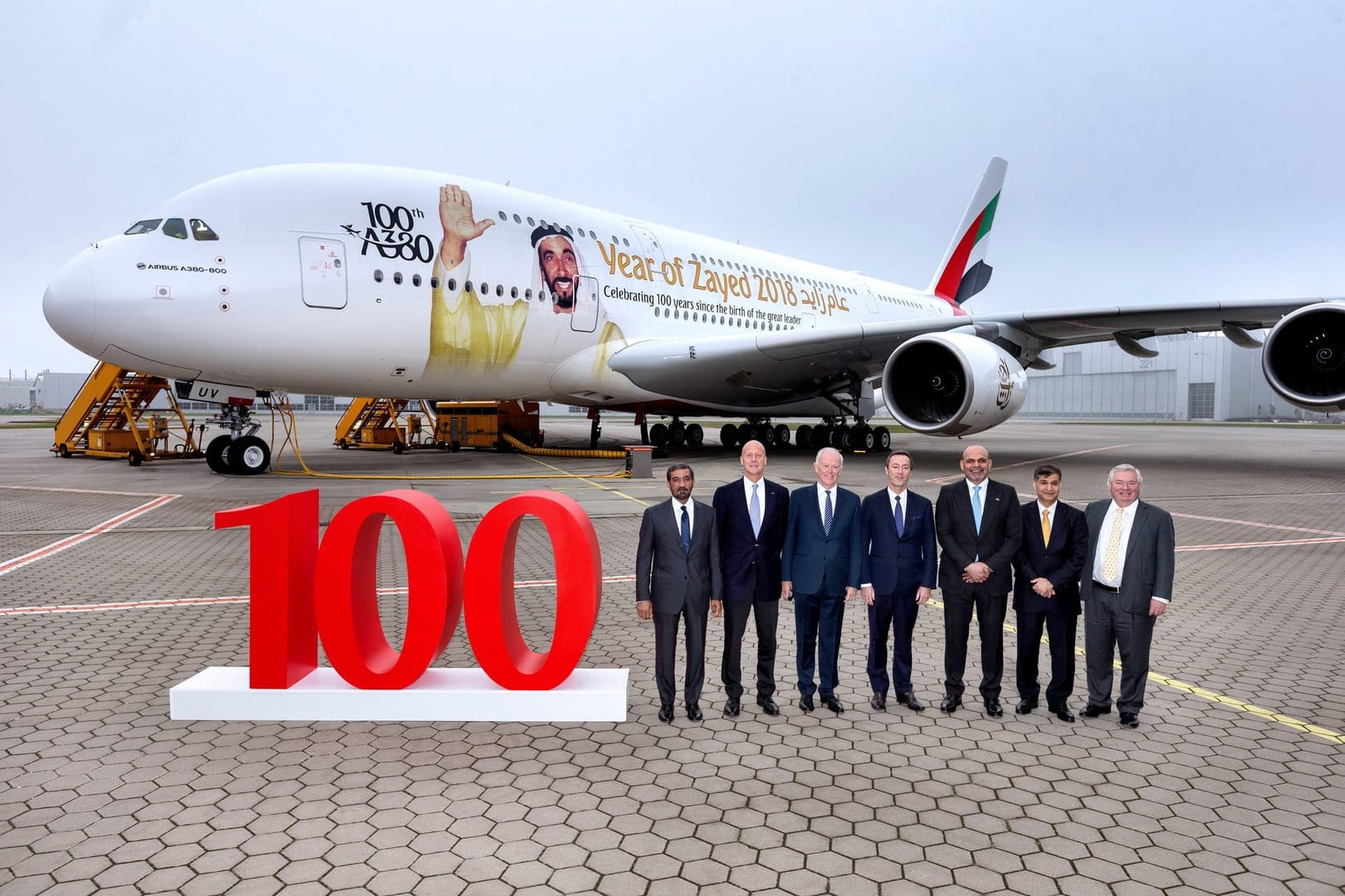 Emirates ønsker sin A380 nr. 100 velkommen til flåten