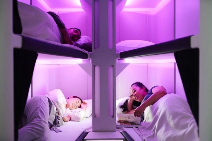 Air New Zealand plans to offer beds for economy class passengers