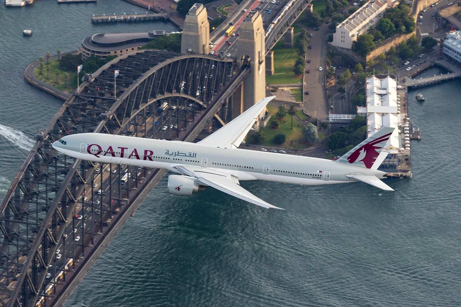 Qatar Airways touches down in Sydney