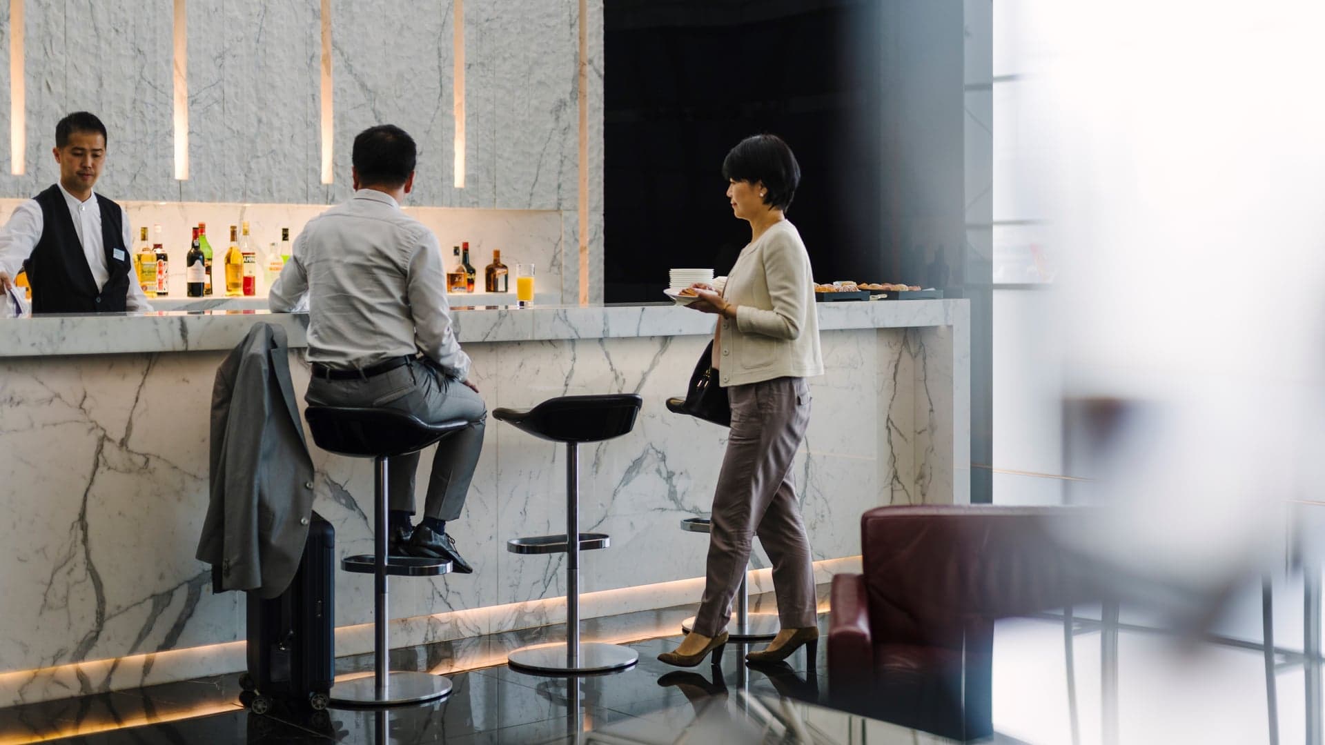 Airline review Airport experience - Cathay Pacific - 9