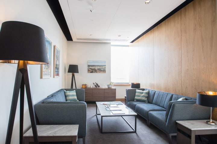 Slik er British Airways nye businessclasslounge på Aberdeen Airport - 4