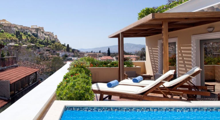 5 anledningar varför du ska besöka Athen i höst - Hotelltips: Boende med utsikt och elegans