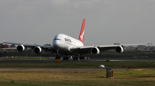 Qantas med ny pyjamas på første klasse og business class