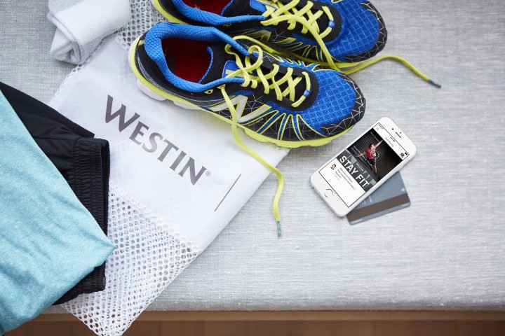 Westin’s new app for staying fit while travelling