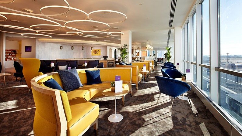 A look at Virgin Atlantic’s new Clubhouse Lounge at Gatwick Airport