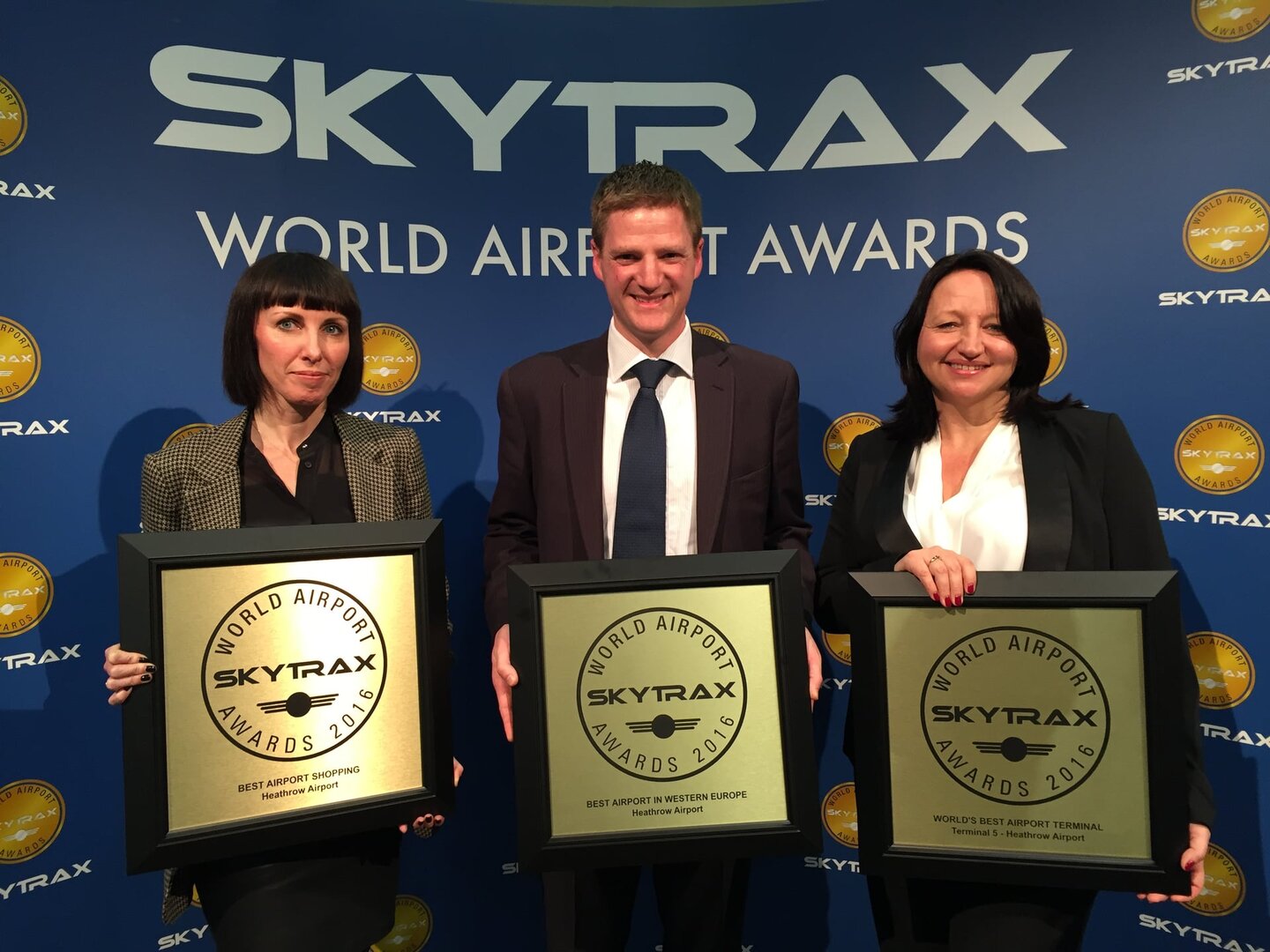 Heathrow wins hat-trick at the Skytrax World Airport Awards