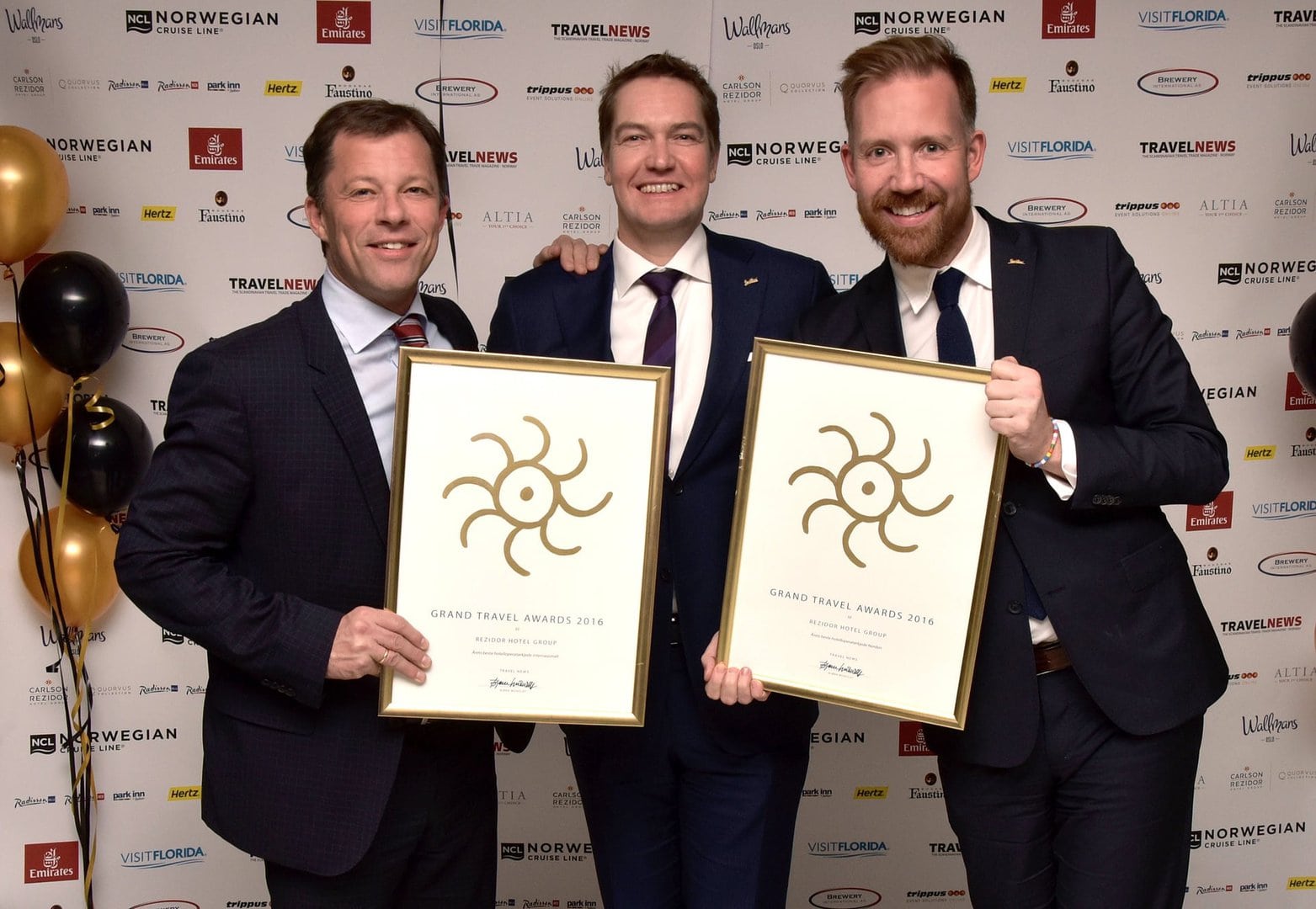 Radisson Blu og Park Inn by Radisson kåret til beste internasjonale hotellkjede