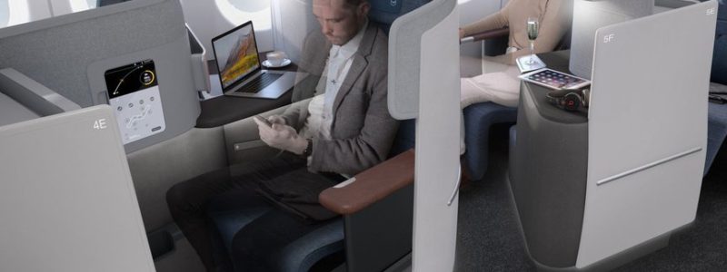 De første bildene av Lufthansas nye business class