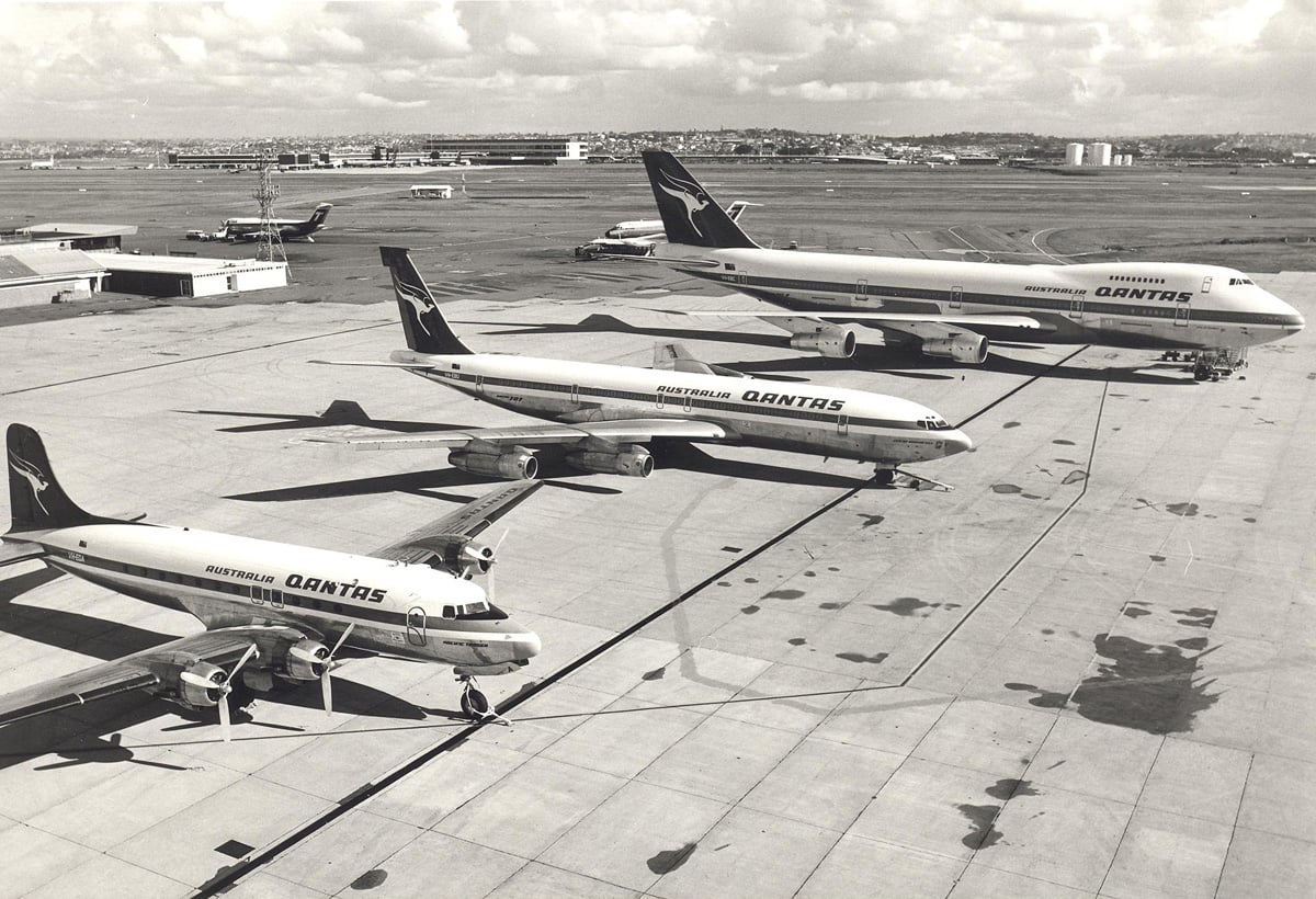 The history of flights from the UK to Australia - 9