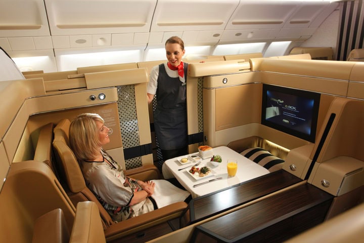 The Best Dining in Business Class - Etihad Airways
