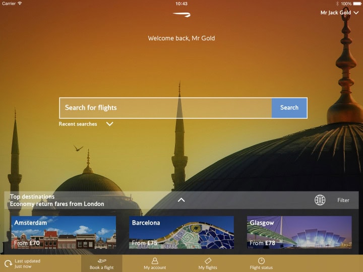 British Airways lanserer ipad-app - 4