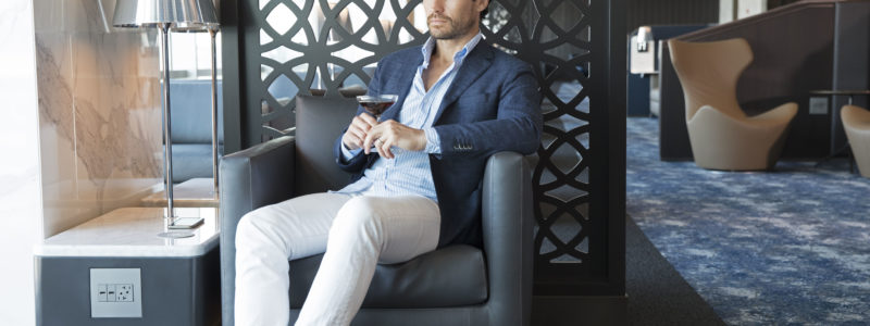 United har åpnet elegant Polaris lounge i New York