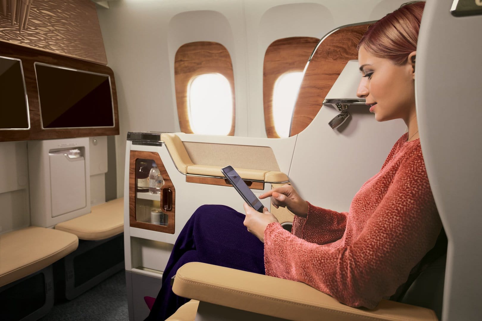 Emirates’ US-bound passengers soon to have Wi-Fi, mobile connectivity and Live TV over the North Pole