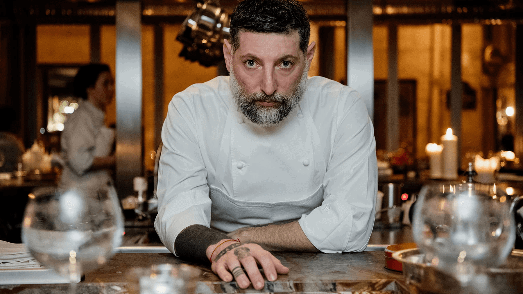 A chef at resturant shabour paris