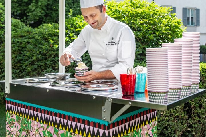 Four Seasons Hotel Milano launches dreamy ice cream experience by JJ Martin
