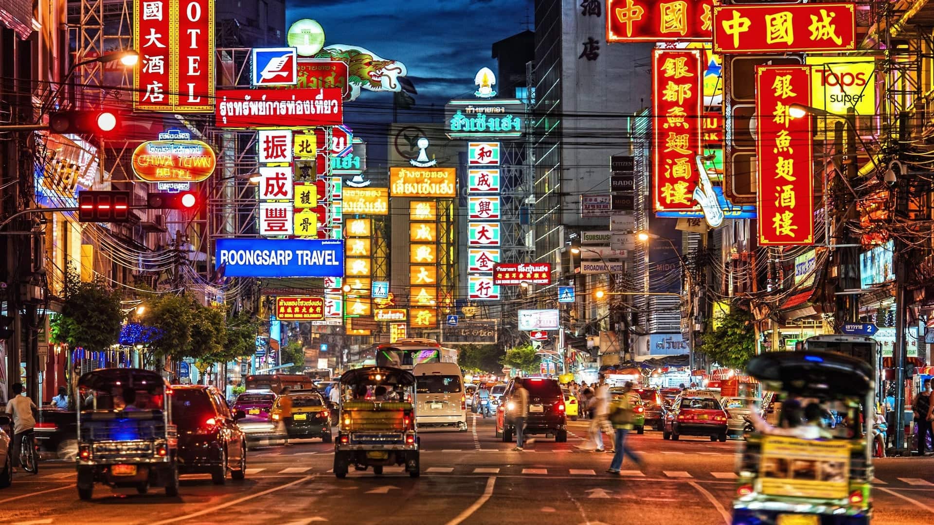 chinatown in bangkok