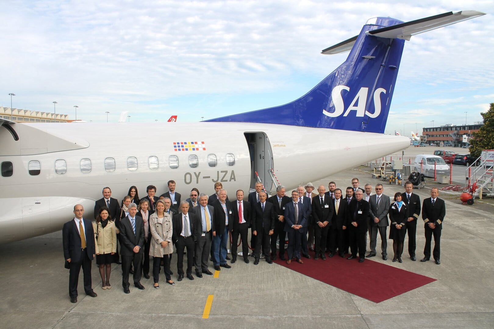 SAS och Jettime får leverans av sin första ATR 72-600