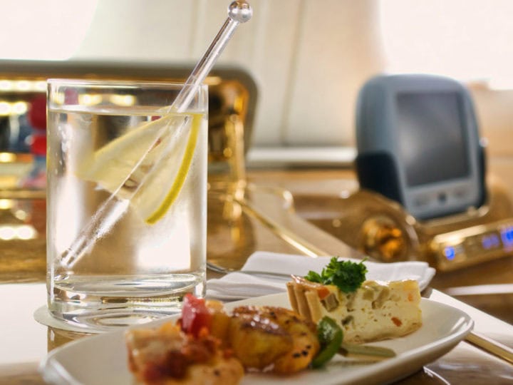 De bästa måltiderna på business class - Emirates