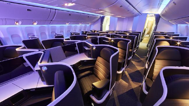 Photos of Virgin Australia's new long-haul Business Class cabin